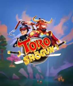 Explore the vibrant world of the Toro Shogun game by ELK Studios, highlighting a fearless samurai and a playful red bull joining forces on an adventure. This graphic depicts the blend of Japanese culture and whimsical fantasy, set against a peaceful forest backdrop. Perfect for players who love innovative themes, offering a thrilling gaming experience.